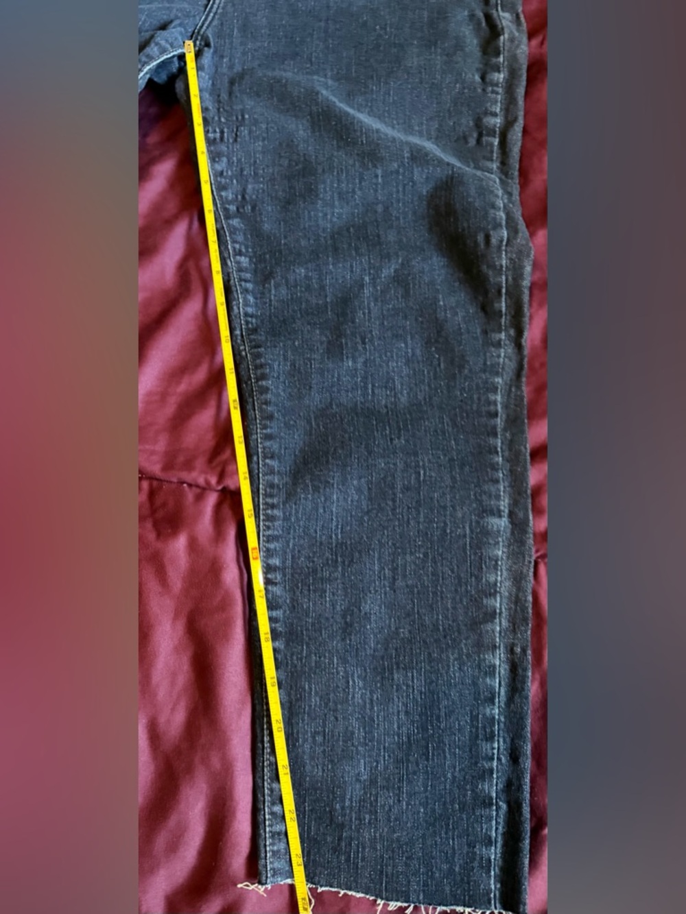 Women’s Levi's Blue Cropped Legging Jeans - Picture 7 of 7